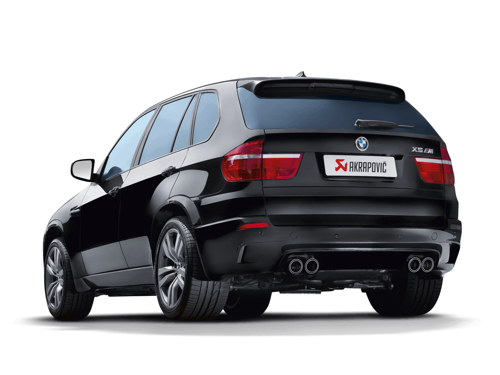 BMW x5 e70 échappement Ouverture échappement Tuyaux 2x CHROME TUNING entièrement compatible Sport